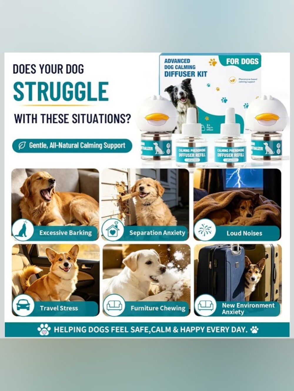 Advanced 🐶 Dog Calming Diffuser Kit - Picture 2 of 7
